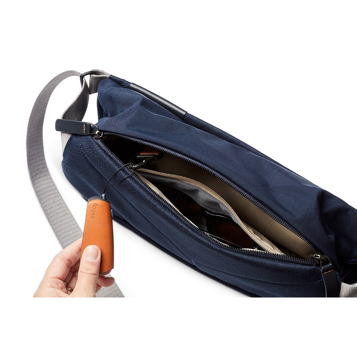 Bellroy Sling in Navy - Getoutside Shoes