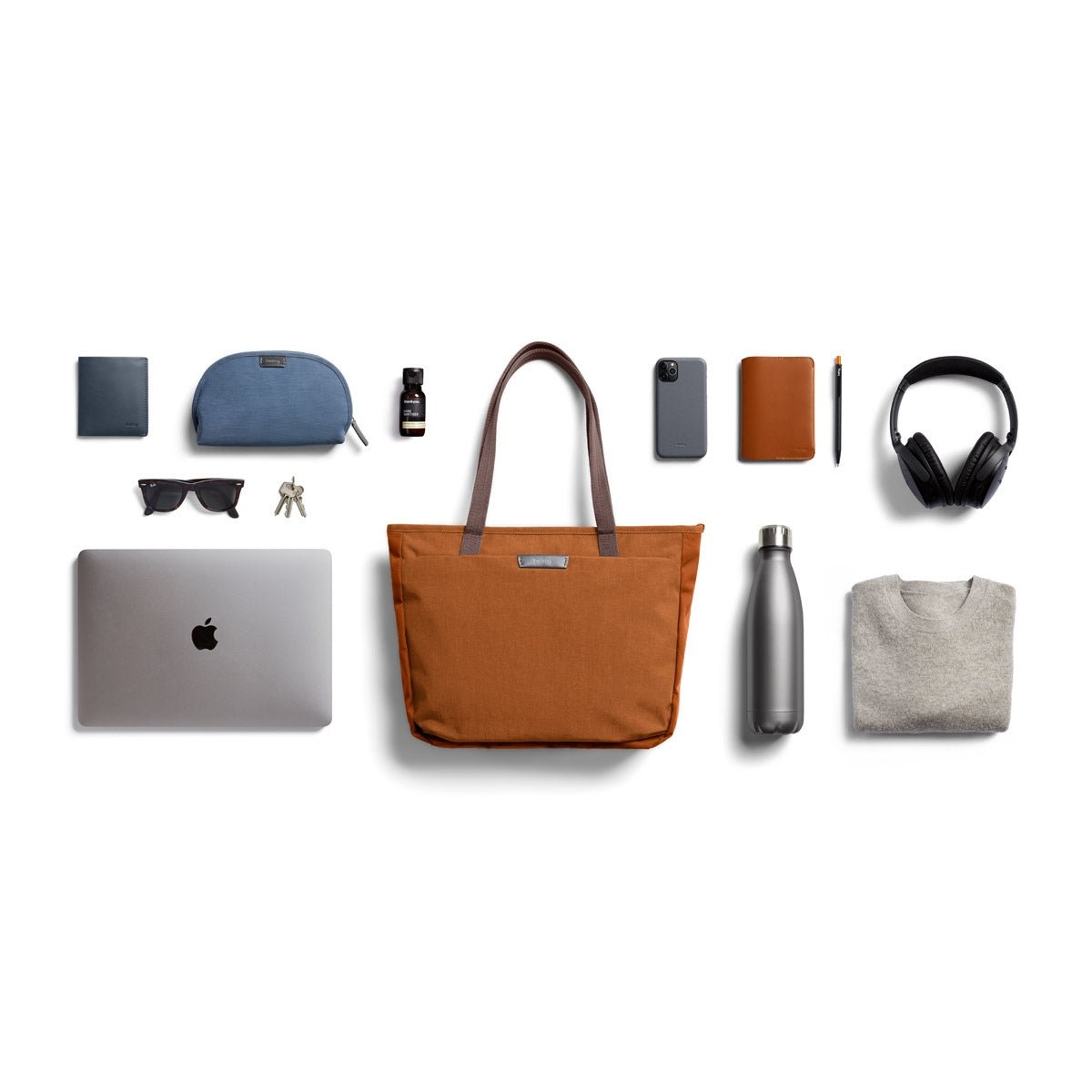 Bellroy Tokyo Tote Compact in Bronze - Getoutside Shoes