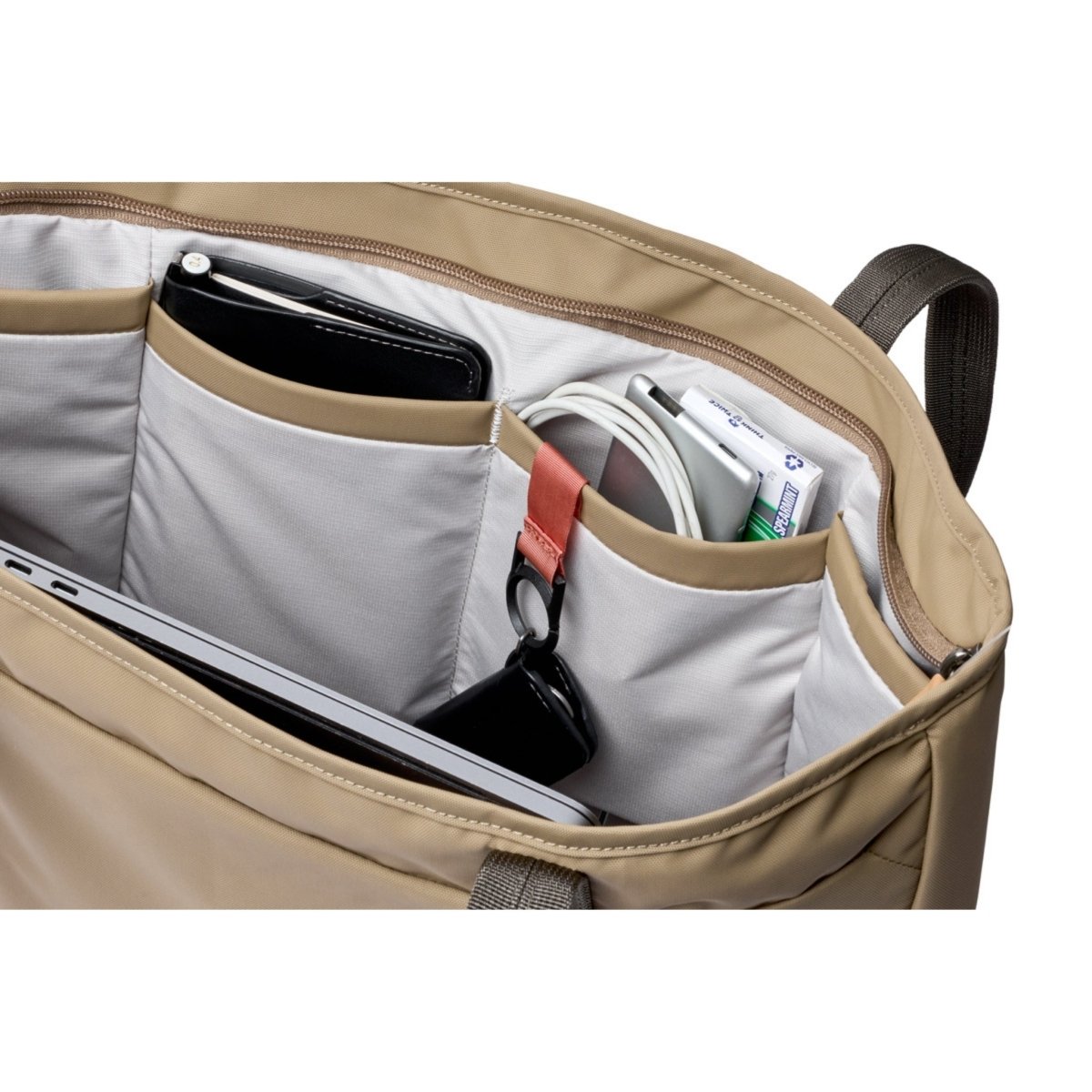 Bellroy Tokyo Tote in Khaki - Getoutside Shoes