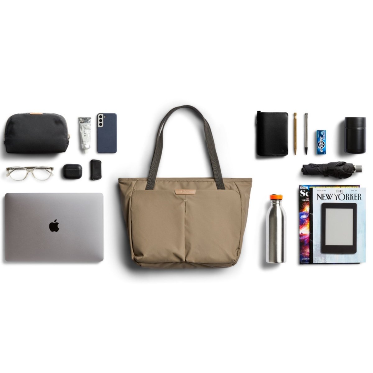 Bellroy Tokyo Wonder Tote 12L in Khaki - Getoutside Shoes