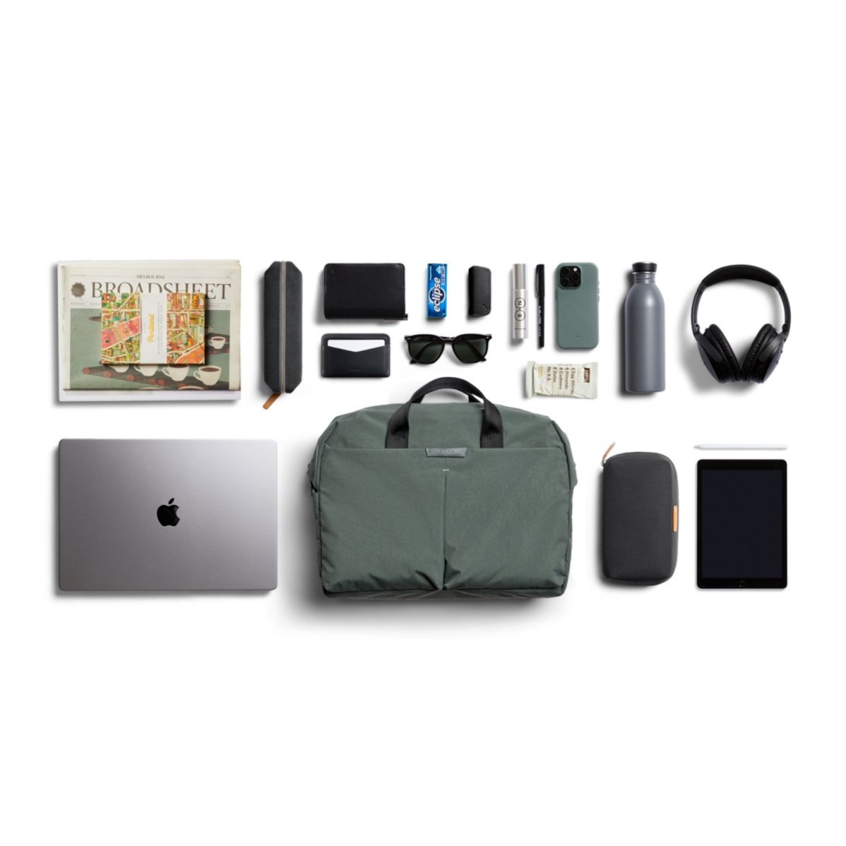 Bellroy Tokyo Work Bag in Everglade - Getoutside Shoes