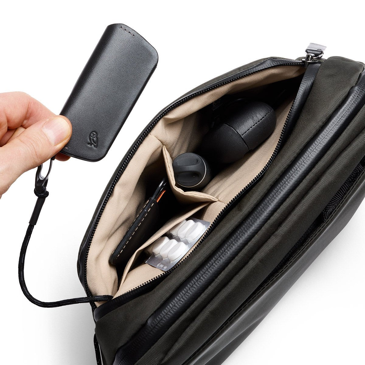 Bellroy Transit Sling 5L in Olive - Getoutside Shoes