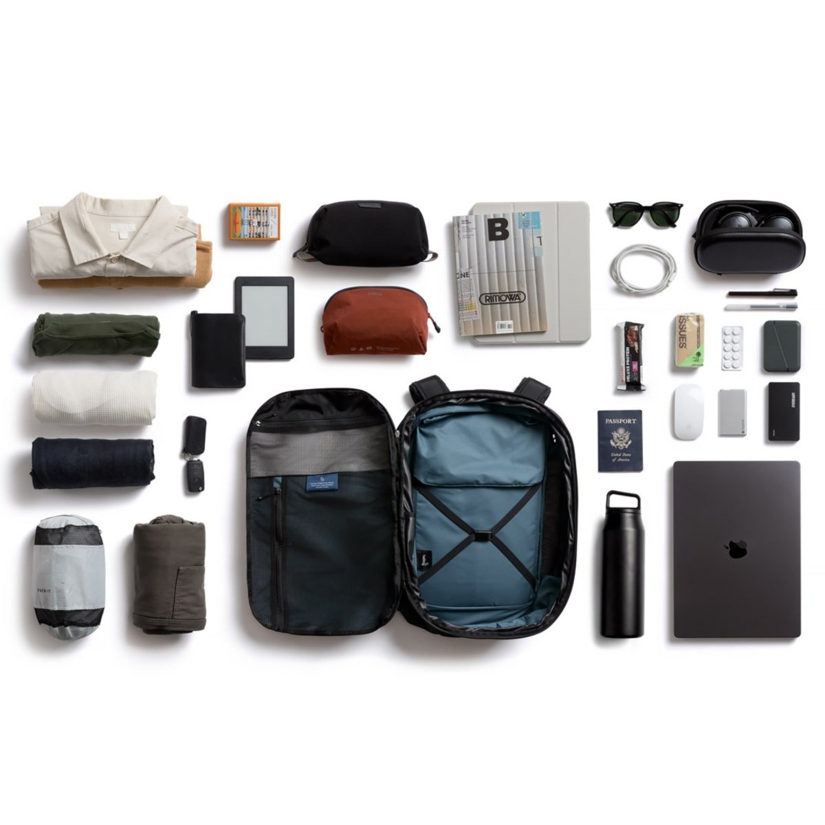 Bellroy Transit Travel Pack Pro in Black - Getoutside Shoes