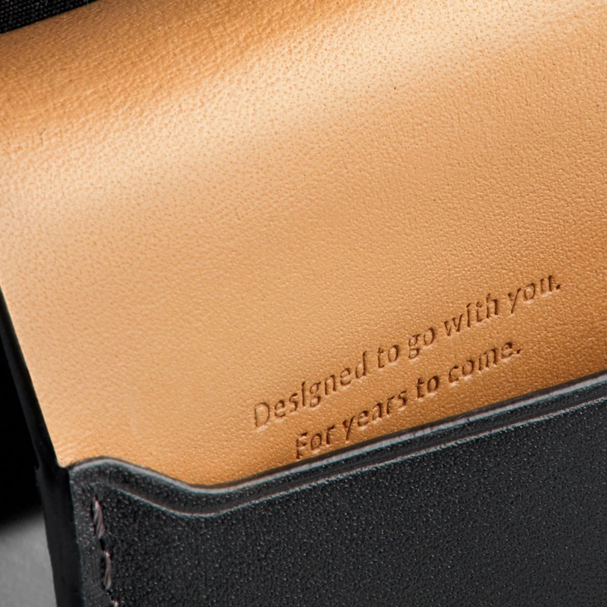 Bellroy Under Cover in Black - Getoutside Shoes