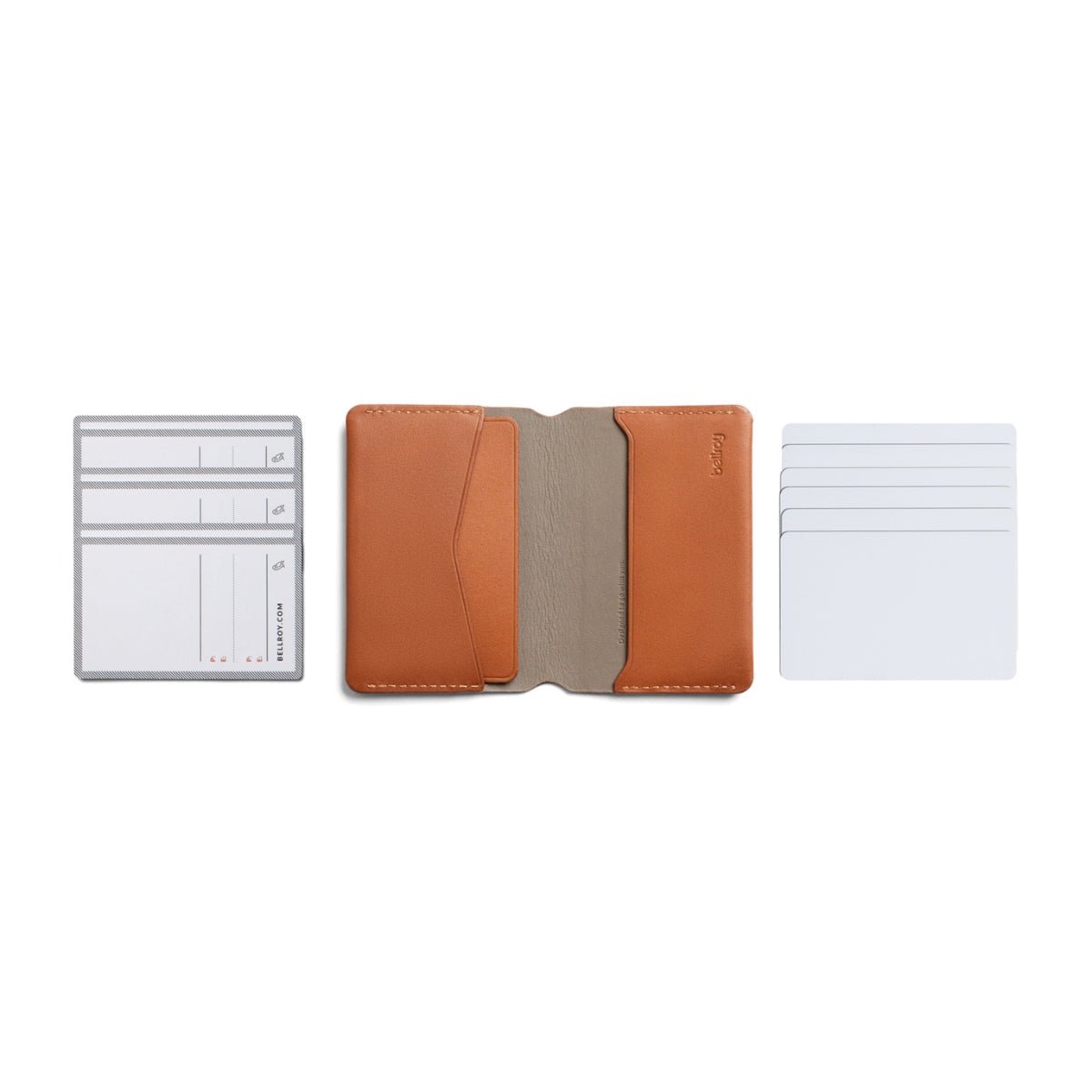 Bellroy Under Cover in Caramel - Getoutside Shoes