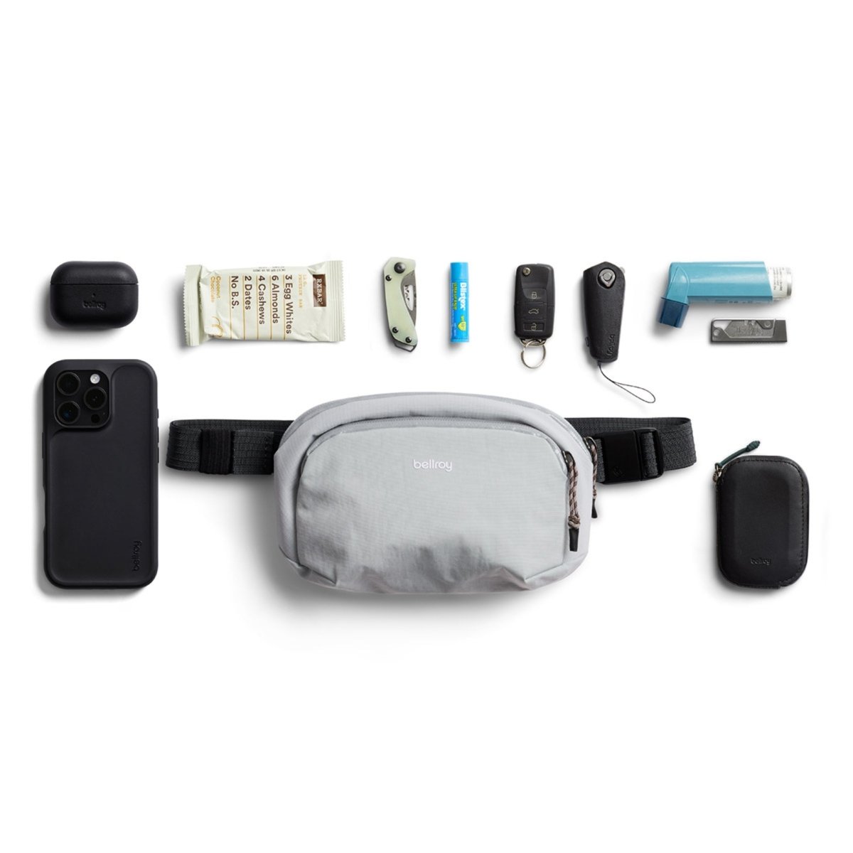 Bellroy Venture Hip Pack 1.5L in Fog - Getoutside Shoes