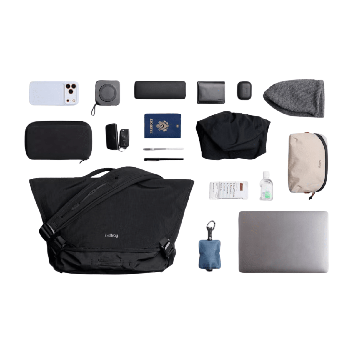 Bellroy Venture Messenger 14” in Black - Getoutside Shoes