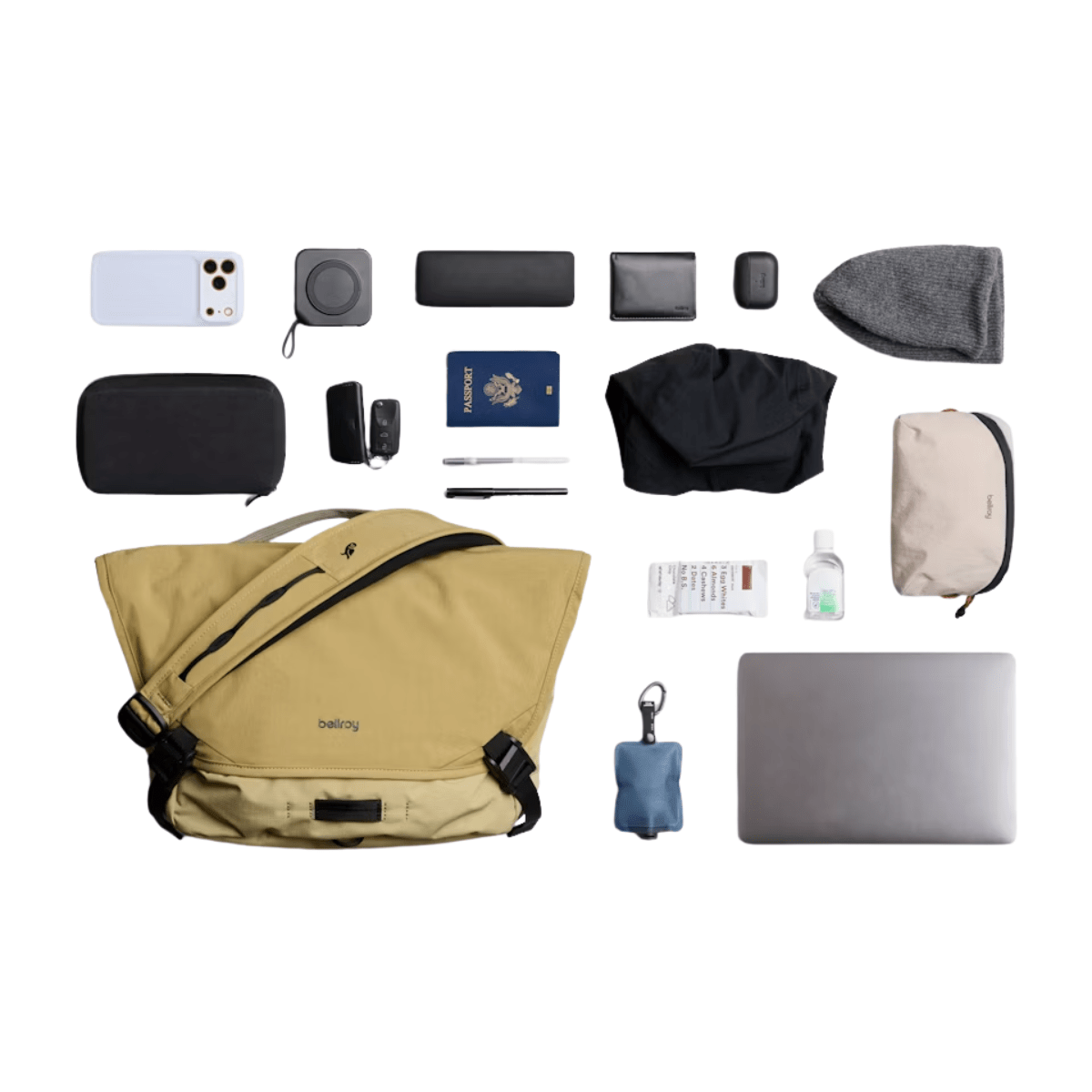 Bellroy Venture Messenger 14” in Safari - Getoutside Shoes