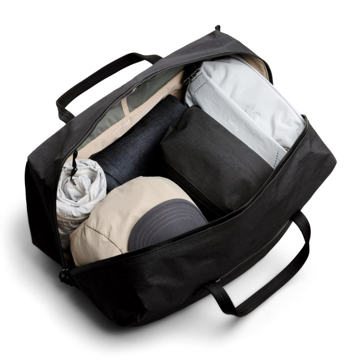 Bellroy Venture Ready Duffel 40L in Black - Getoutside Shoes