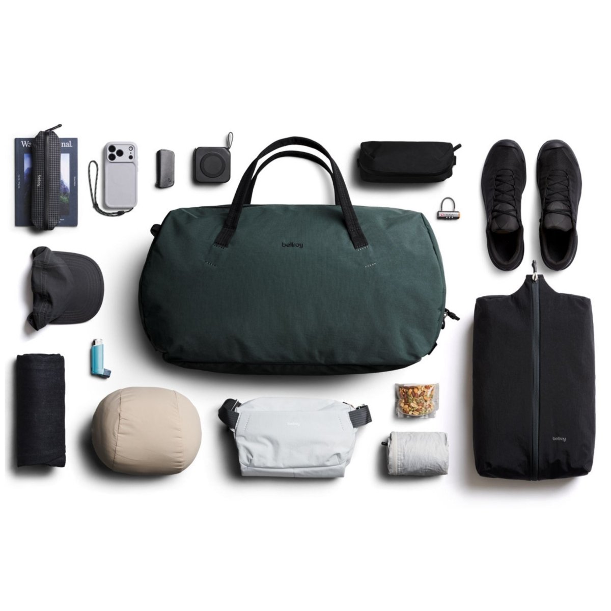 Bellroy Venture Ready Duffel 40L in Deep Ocean - Getoutside Shoes