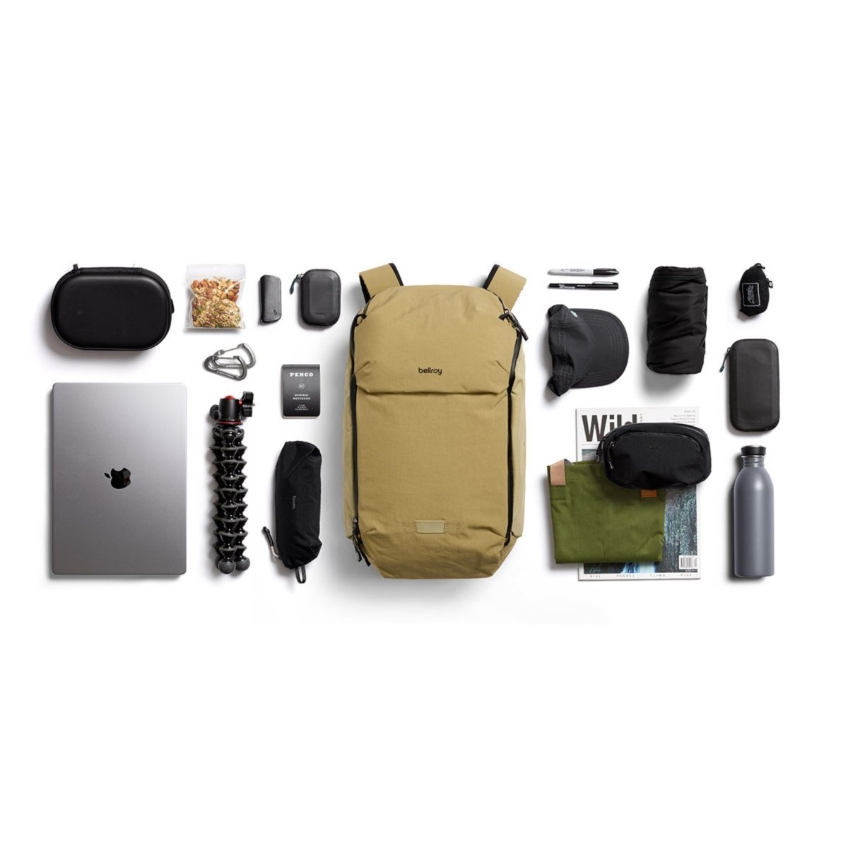 Bellroy Venture Ready Pack 20L in Safari - Getoutside Shoes