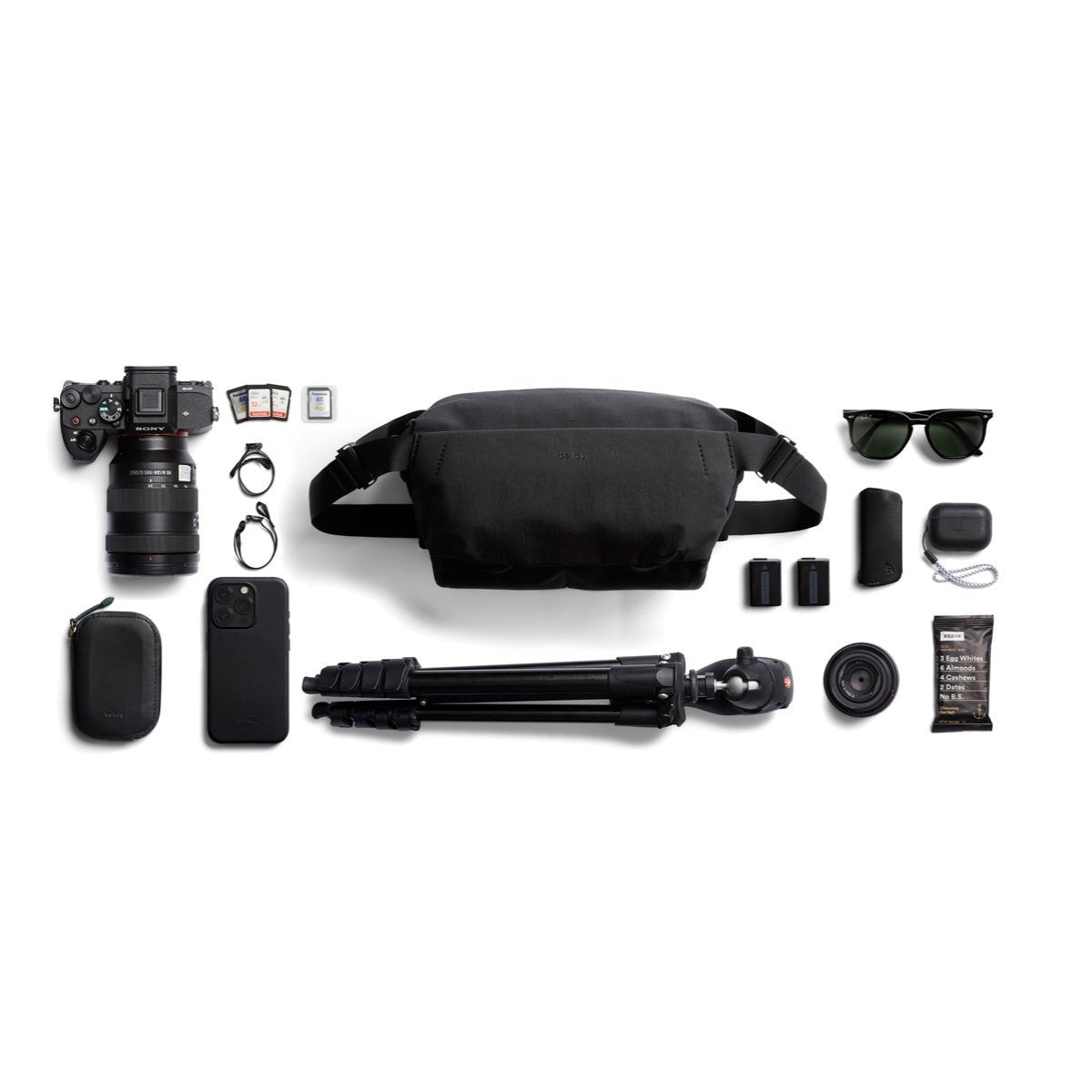 Bellroy Venture Sling 10L in Black - Getoutside Shoes