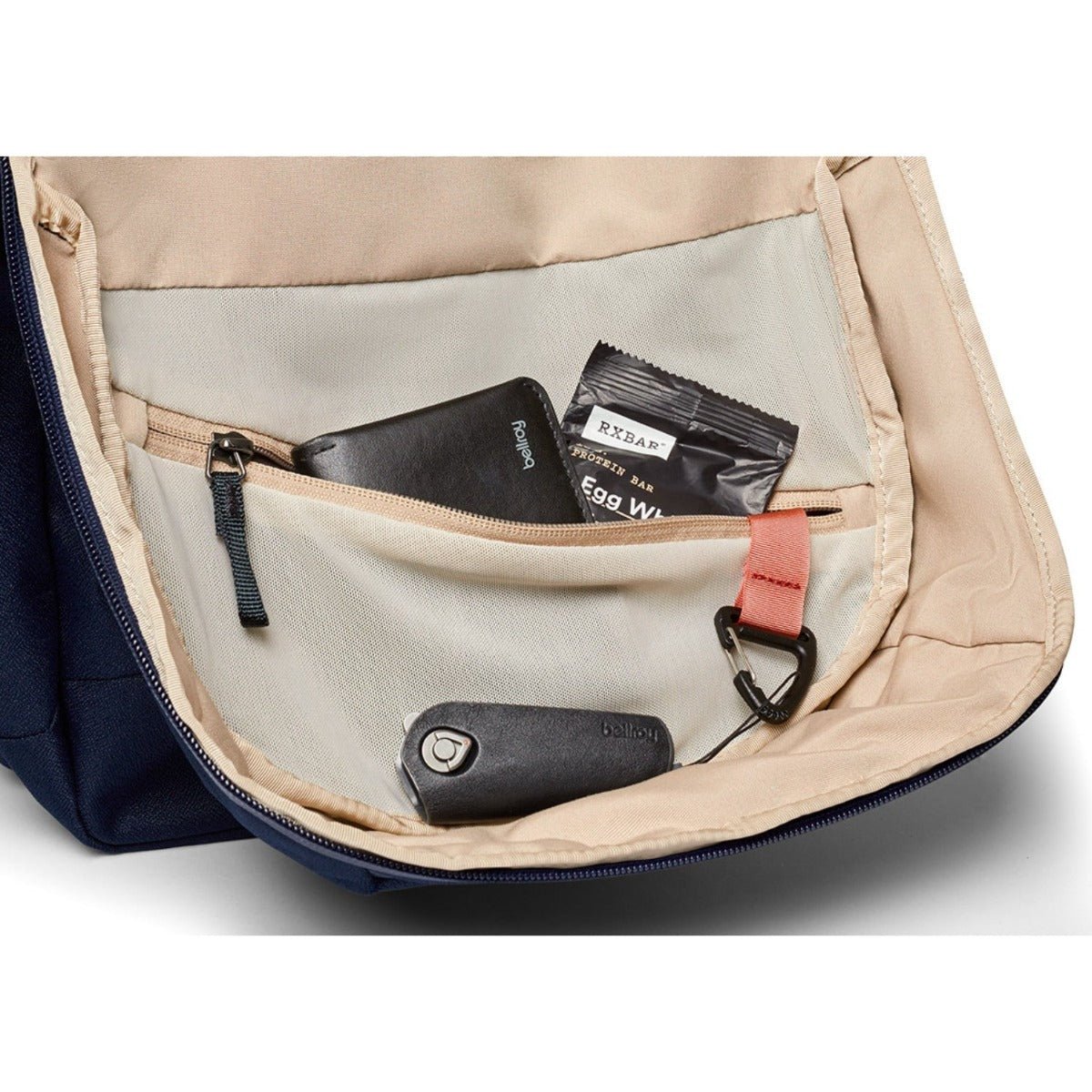 Bellroy Via Backpack in Navy - Getoutside Shoes