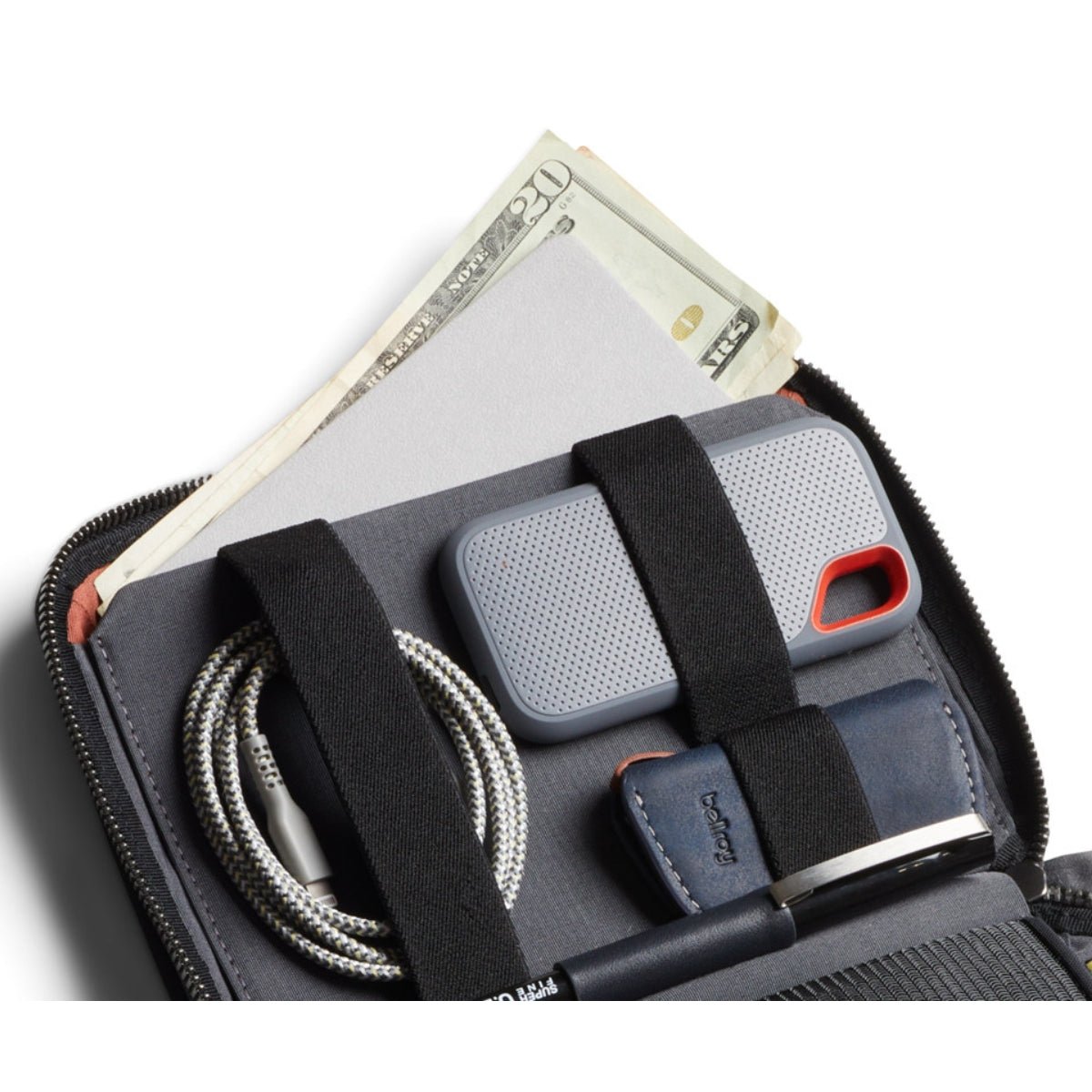 Bellroy Wonder Kit in Raven - Getoutside Shoes