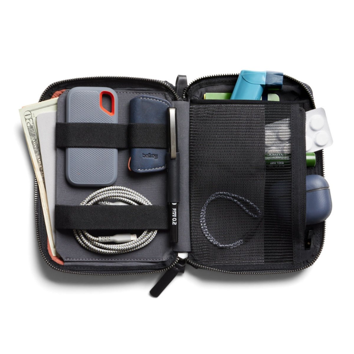 Bellroy Wonder Kit in Raven - Getoutside Shoes