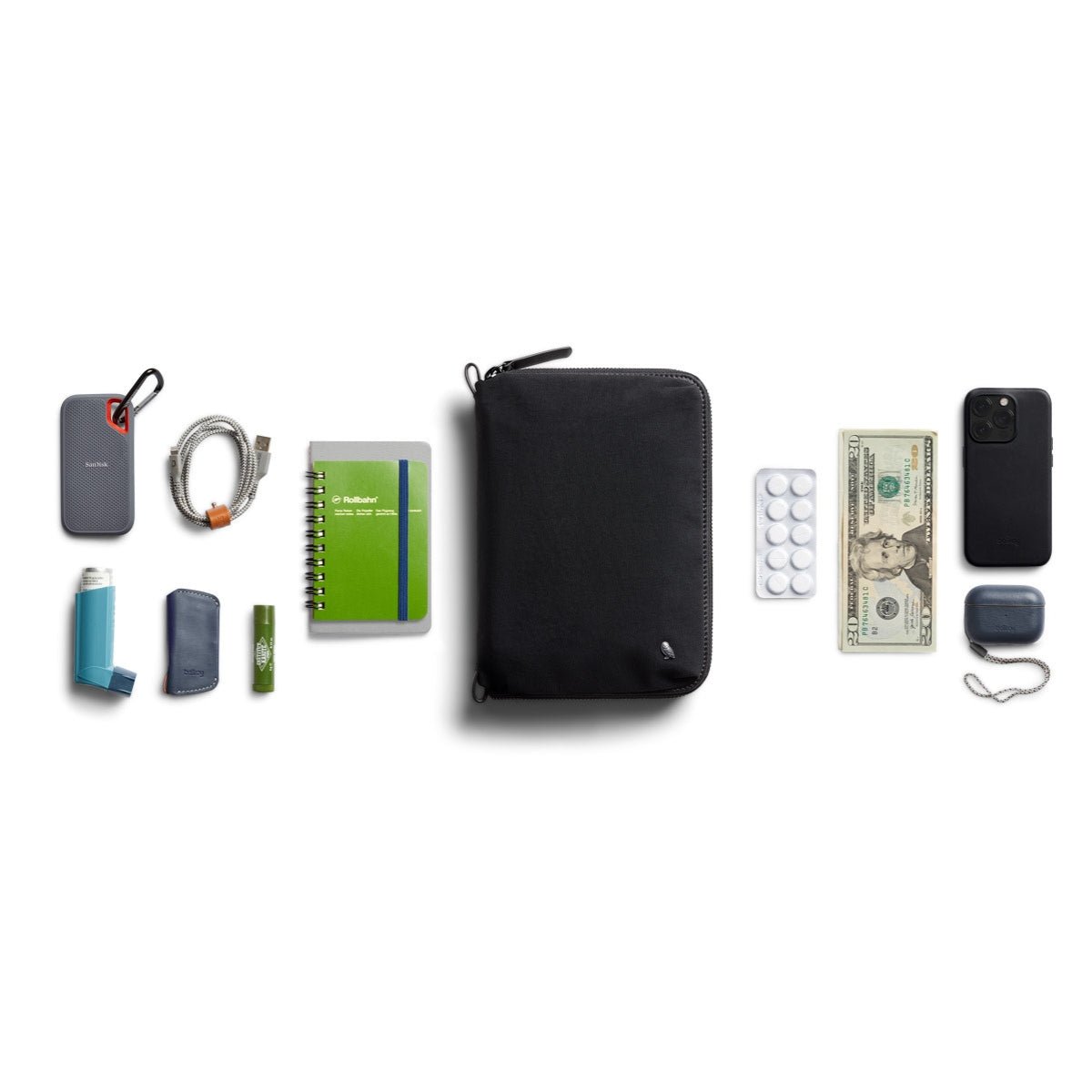 Bellroy Wonder Kit in Raven - Getoutside Shoes