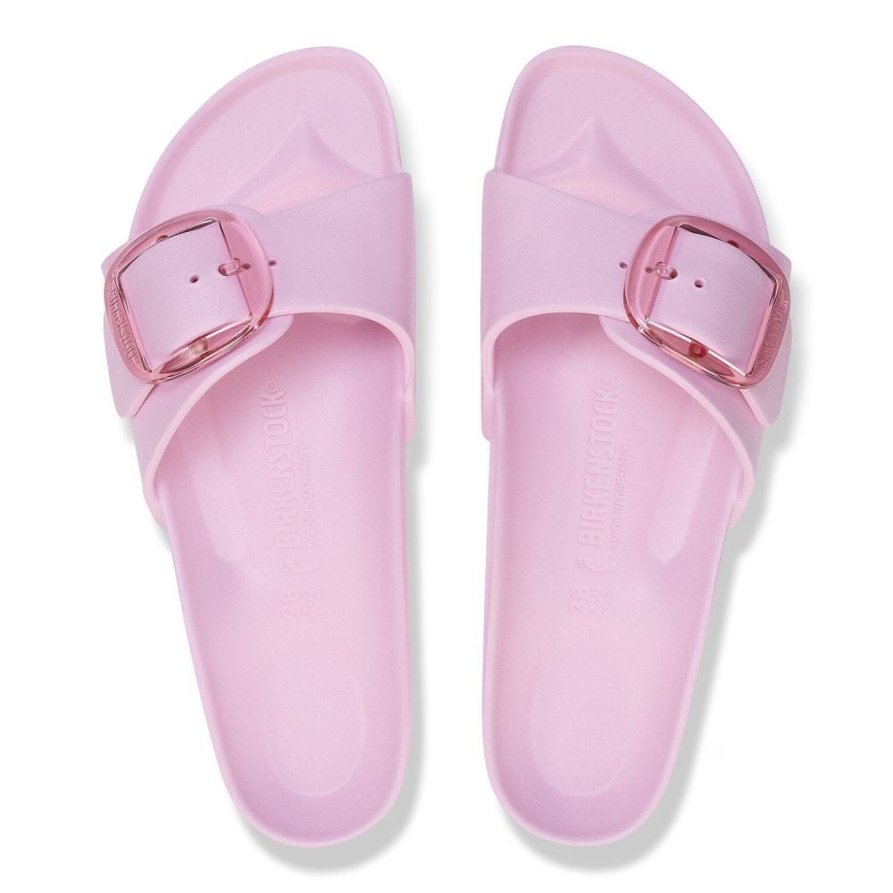 Birkenstock Women's Madrid Big Buckle EVA in Fondant Pink