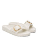 Birkenstock Women&#39;s Madrid Big Buckle EVA in Eggshell