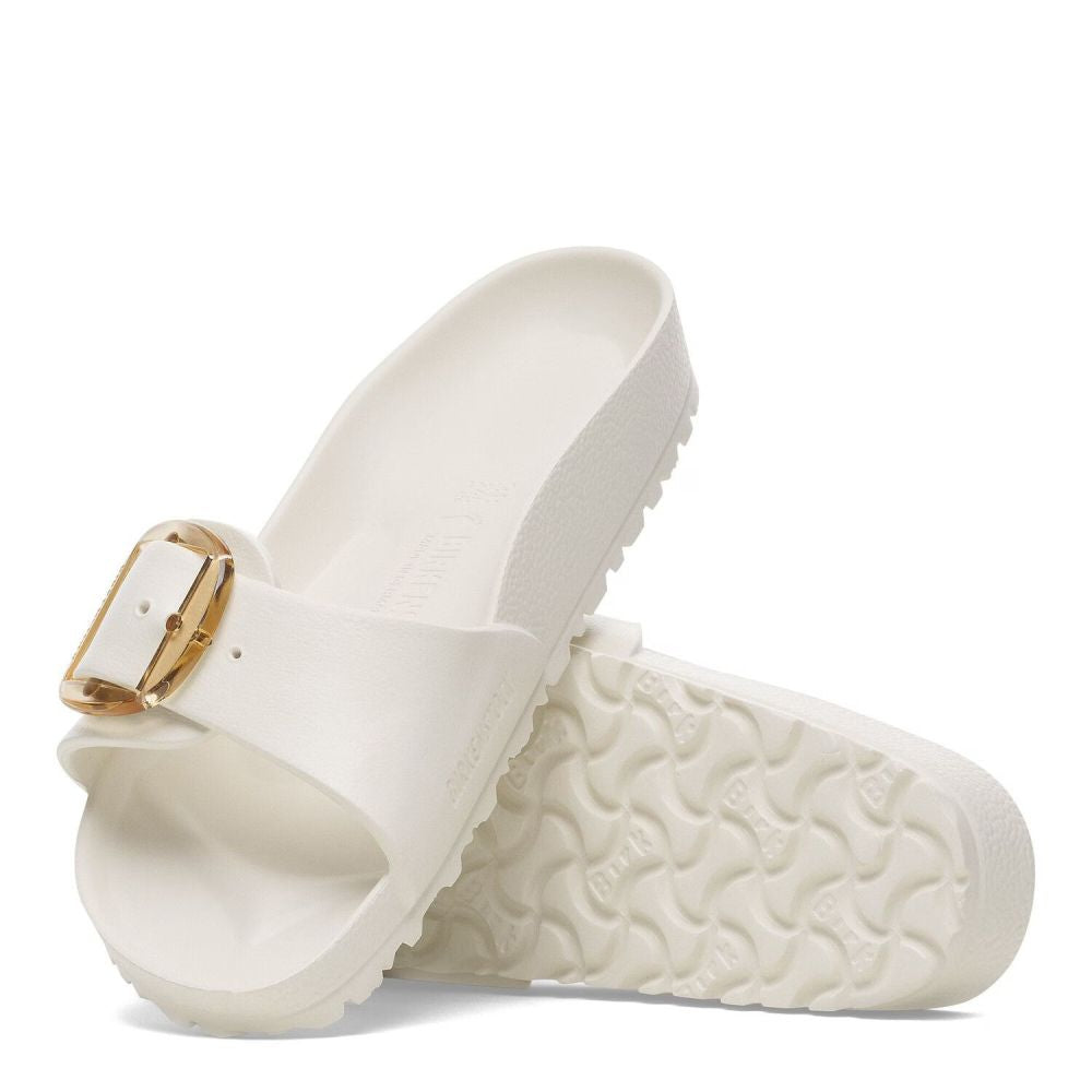Birkenstock Women's Madrid Big Buckle EVA in Eggshell