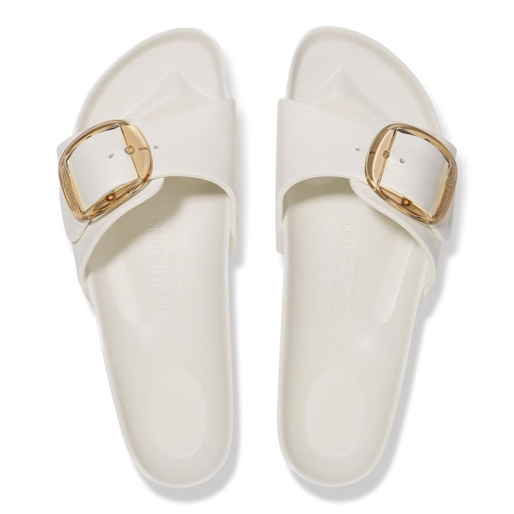 Birkenstock Women's Madrid Big Buckle EVA in Eggshell