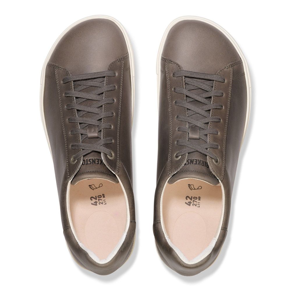 Birkenstock Men's Bend Low Leather in Iron
