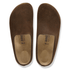 Birkenstock Amsterdam Wrapped Suede Leather in Carafe - Getoutside Shoes