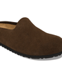 Birkenstock Amsterdam Wrapped Suede Leather in Carafe - Getoutside Shoes