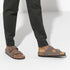Birkenstock Arizona Birkibuc in Mocha - Getoutside Shoes