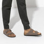 Birkenstock Arizona Birkibuc in Mocha - Getoutside Shoes