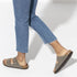 Birkenstock Arizona Birkibuc in Stone - Getoutside Shoes