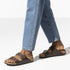 Birkenstock Arizona Birko-Flor in Dark Brown - Getoutside Shoes