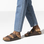 Birkenstock Arizona Birko-Flor in Dark Brown - Getoutside Shoes
