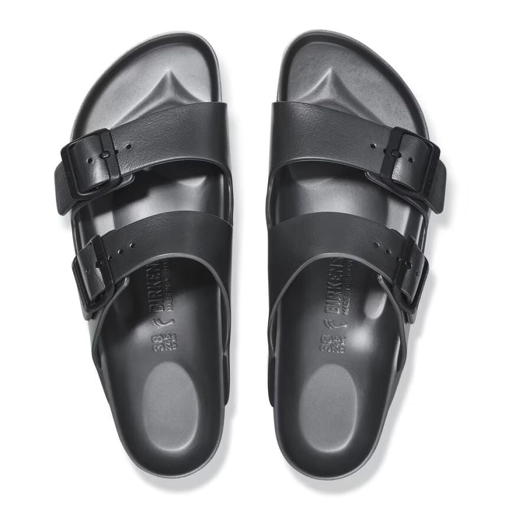 Birkenstock Arizona EVA in Metallic Anthracite - Getoutside Shoes