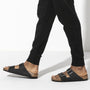 Birkenstock Arizona Oiled Leather in Black - Getoutside Shoes