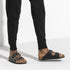 Birkenstock Arizona Softbed Oiled Leather in Black - Getoutside Shoes