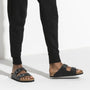 Birkenstock Arizona Softbed Oiled Leather in Black - Getoutside Shoes