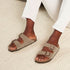 Birkenstock Arizona Suede Leather in Taupe - Getoutside Shoes