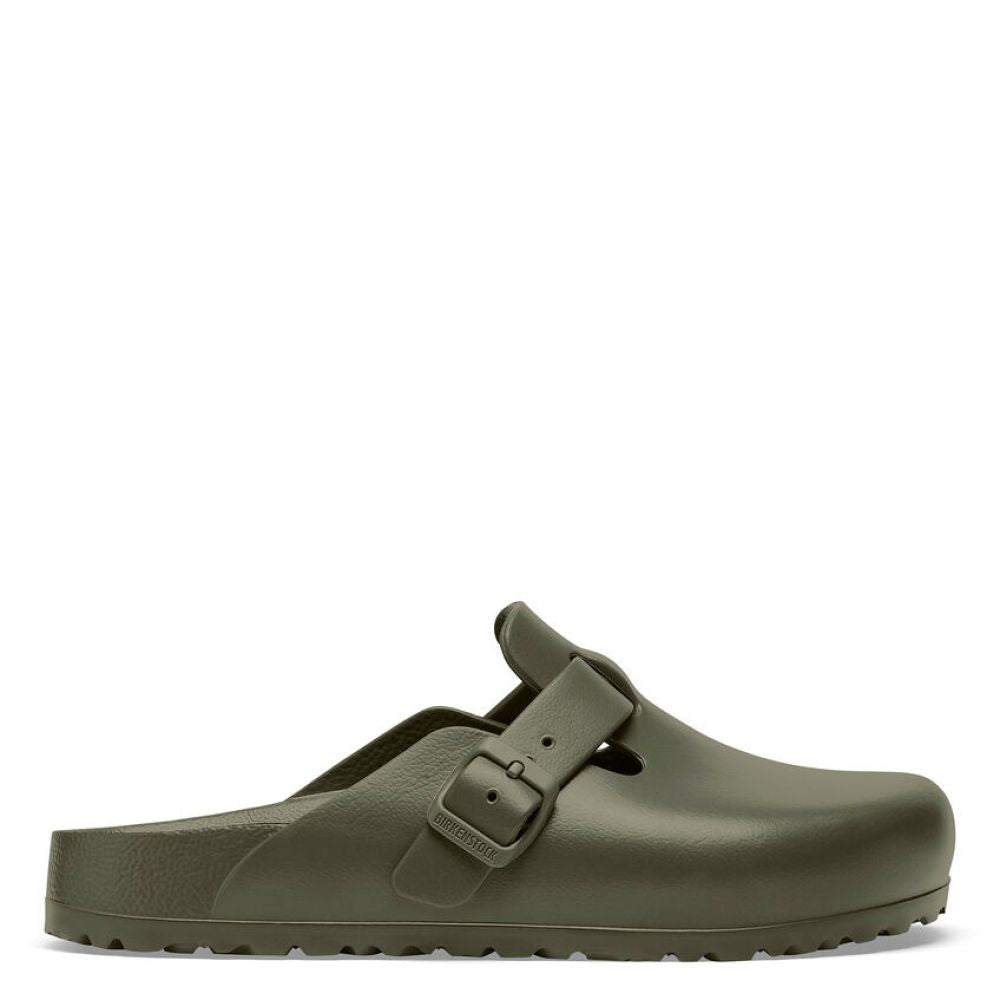 Birkenstock Boston EVA in Khaki - Getoutside Shoes