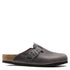 Birkenstock Boston Softbed Oiled Leather in Iron - Getoutside Shoes