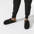 Birkenstock Boston Softbed Suede Leather in Black - Getoutside Shoes