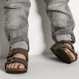 Birkenstock Kids Arizona Birkibuc in Mocha (Narrow Width) - Getoutside Shoes