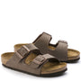 Birkenstock Kids Arizona Birkibuc in Mocha (Narrow Width) - Getoutside Shoes