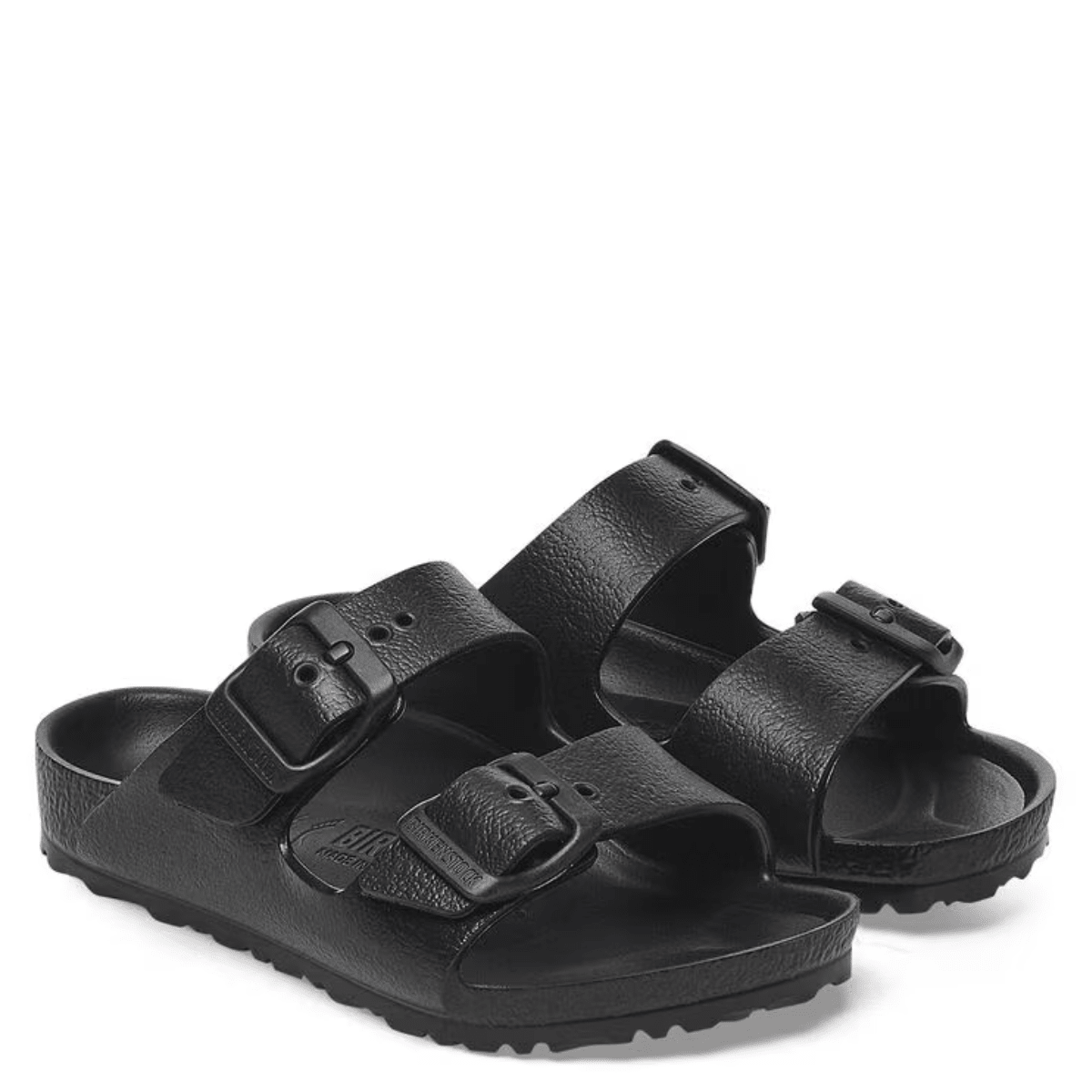 Birkenstock Kids Arizona EVA in Black - Getoutside Shoes