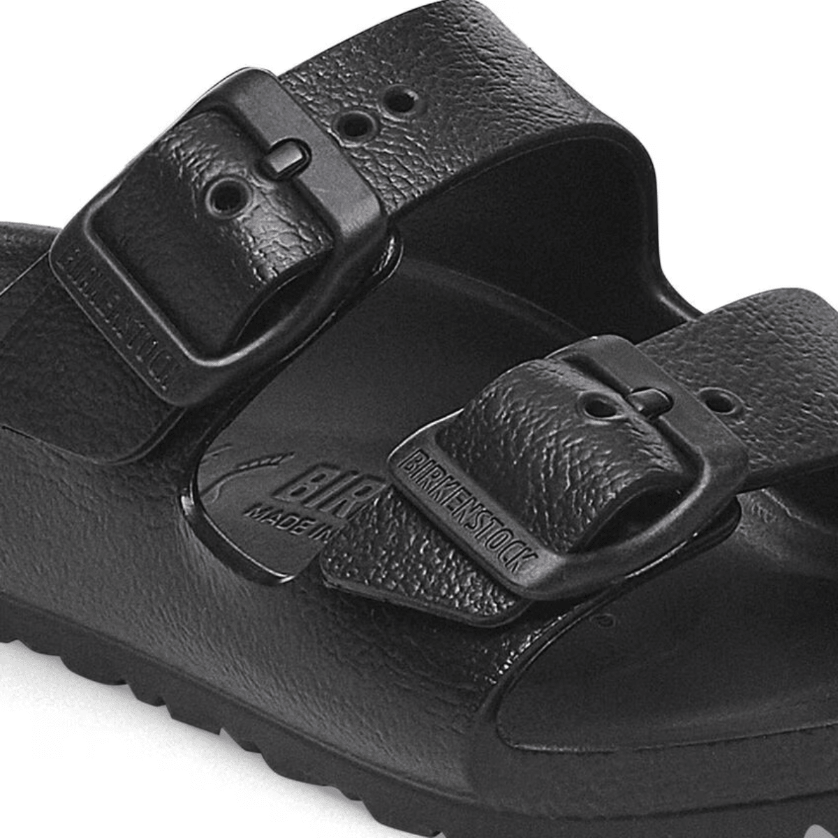 Birkenstock Kids Arizona EVA in Black - Getoutside Shoes
