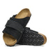 Birkenstock Kyoto Nubuck - Suede Leather in Black - Getoutside Shoes