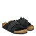 Birkenstock Kyoto Nubuck - Suede Leather in Black - Getoutside Shoes