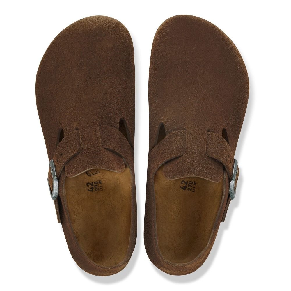 Birkenstock London Suede Leather in Crafe - Getoutside Shoes
