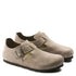Birkenstock London Suede Leather in Taupe - Getoutside Shoes