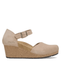 Birkenstock Mary Suede Leather in Warm Sand - Getoutside Shoes
