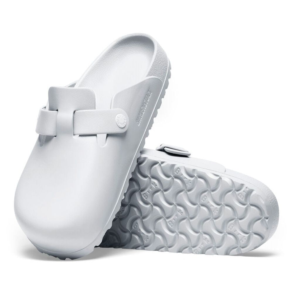 Birkenstock Men's Boston EVA in White - Getoutside Shoes